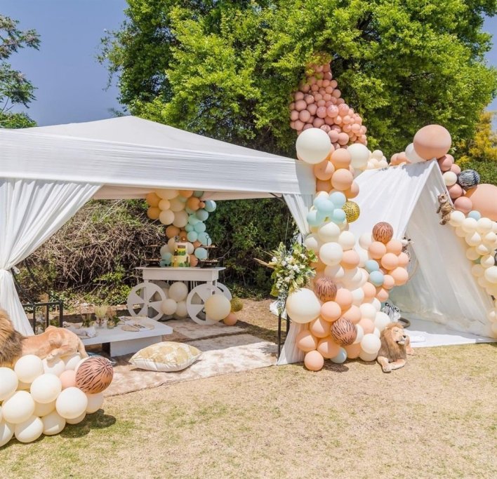 Inside Pearl Modiadie son’s first birthday – Photos