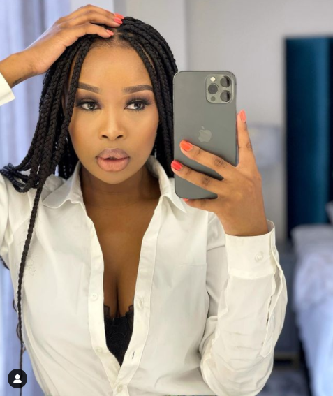 Sithelo Shozi shares clip giving birth to Andile Mpisane's second baby (VIDEO)
