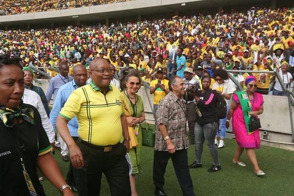 Hero's welcome for Jacob Zuma