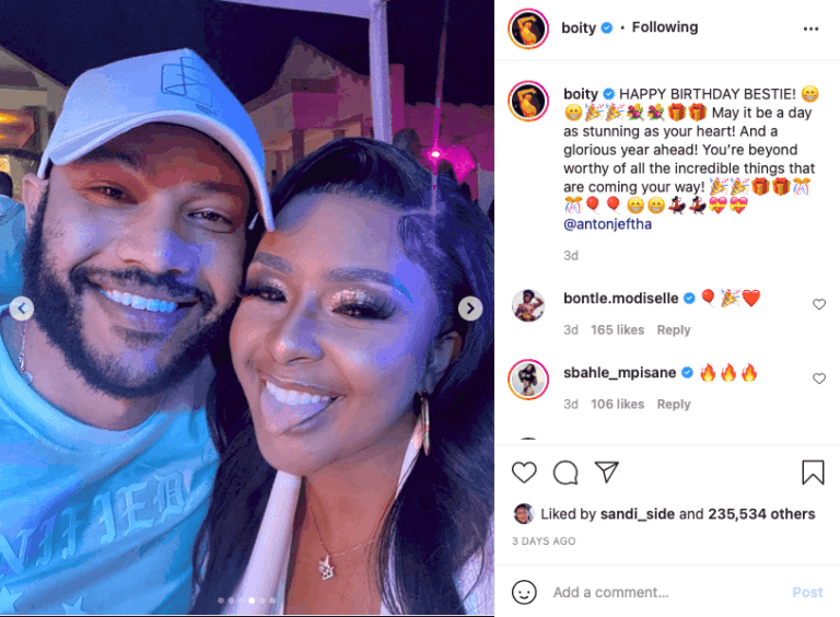 Everything about Anton Jeftha – Boity’s bestie