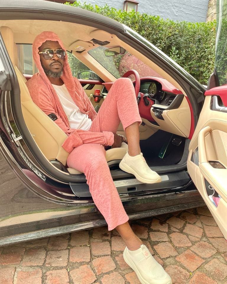 Black Coffee endorses Cassper’s sneakers – Photos