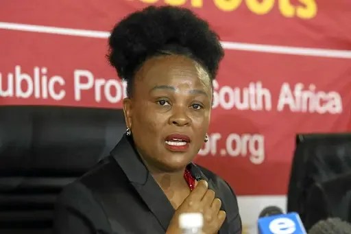 Busisiwe Mkhwebane disappointed to hear Mkhize implicated in the abuse of state resources