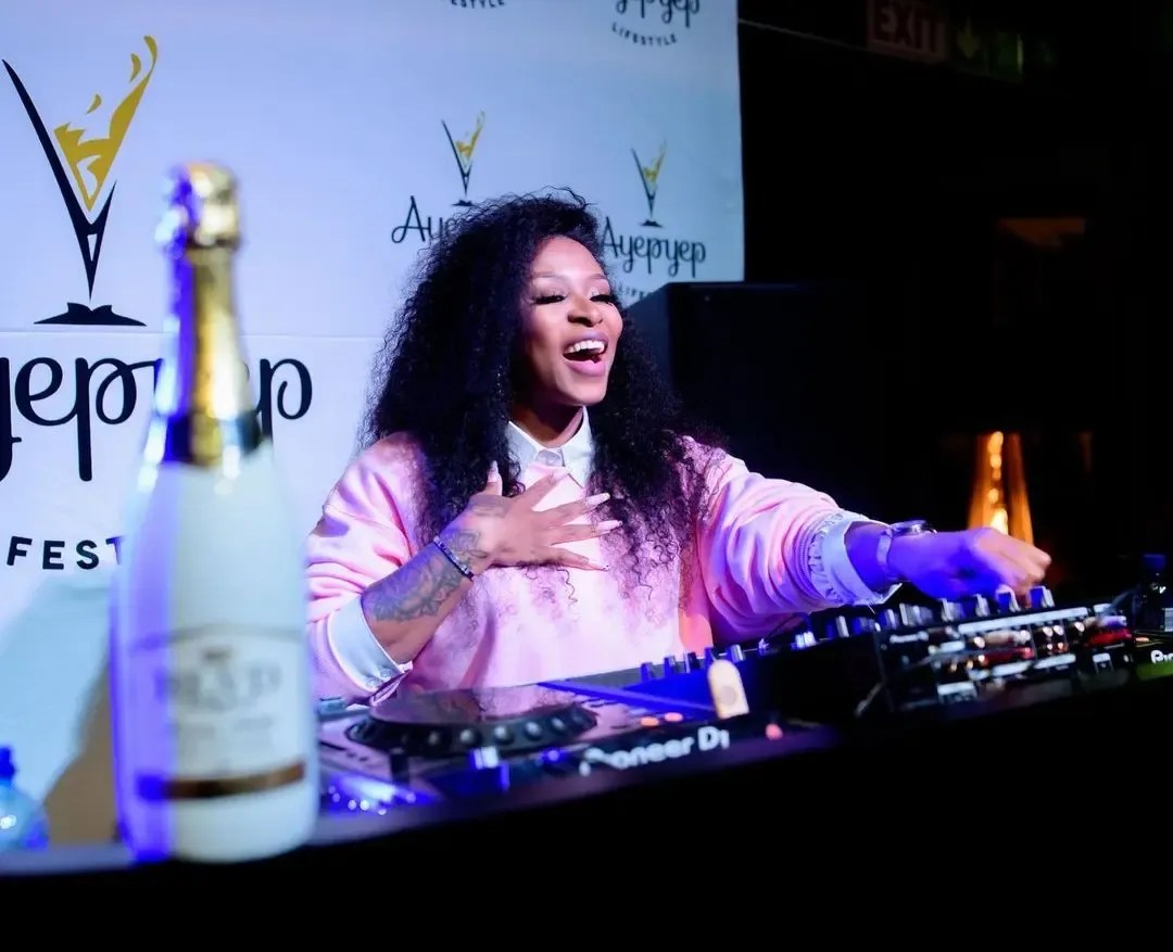 DJ Zinhle returns to work few weeks after welcoming baby Asante