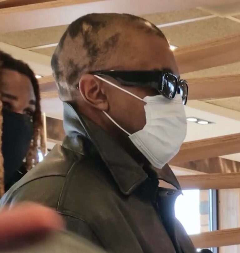 Photos Kanye West Shows Off New Look His Haircut Breaks The Internet 