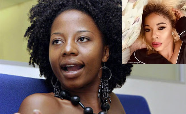 Skin lightning expert exposes Kelly Khumalo