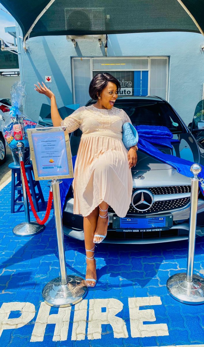 Gomora Actress Leera Mthethwa Flaunts New Whip – Photos