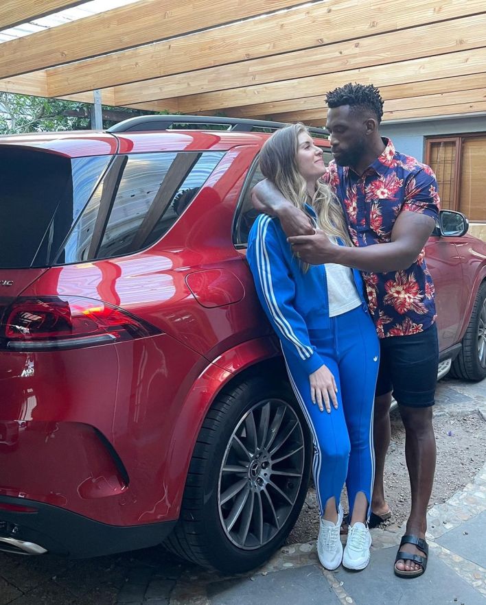 Rachel Kolisi shows off her brand new Mercedes Benz SUV – Photos