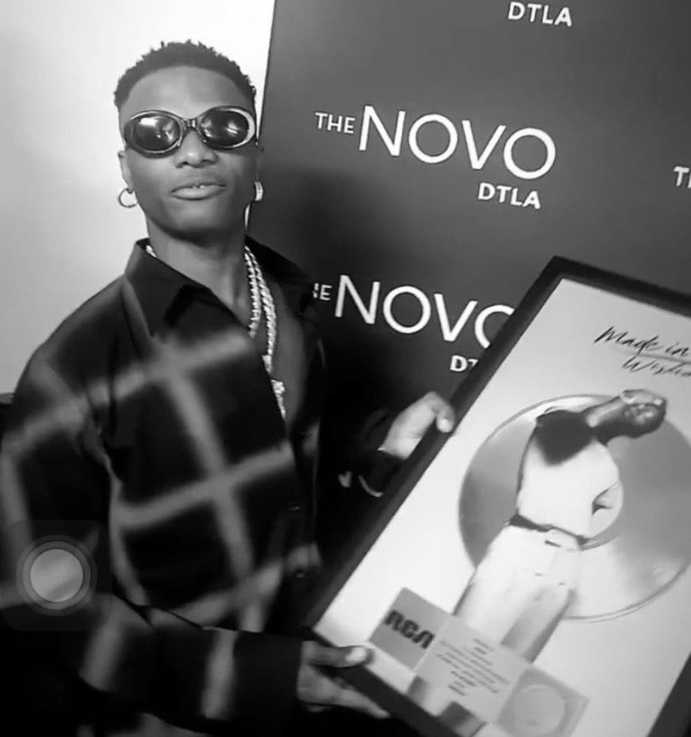 Wizkid and Tems’ Essence goes platinum in the US