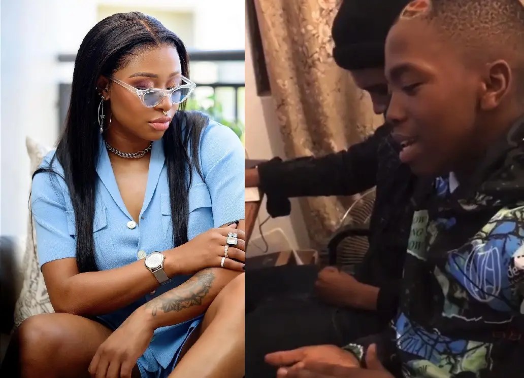 Mfana KaGogo’s perfomance of his new song, Jabula leaves DJ Zinhle in tears – Video