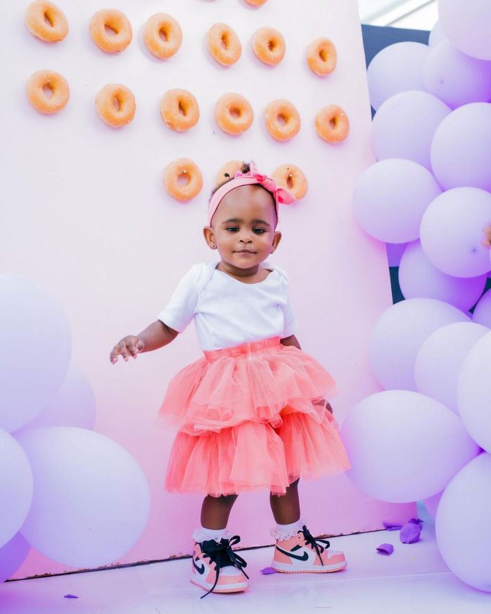 Inside Kwesta and Yolanda daughter’s birthday celebration – Photos