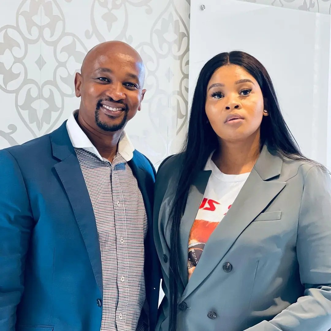 Actor Andile Mxakaza gushes over his wife, Lady Du – Photos