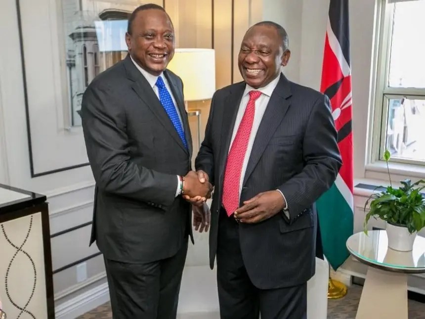 President Cyril Ramaphosa hosts Kenya’s Uhuru Kenyatta on state visit
