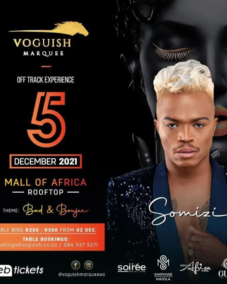 Somizi to Host The Biggest Event of The Year