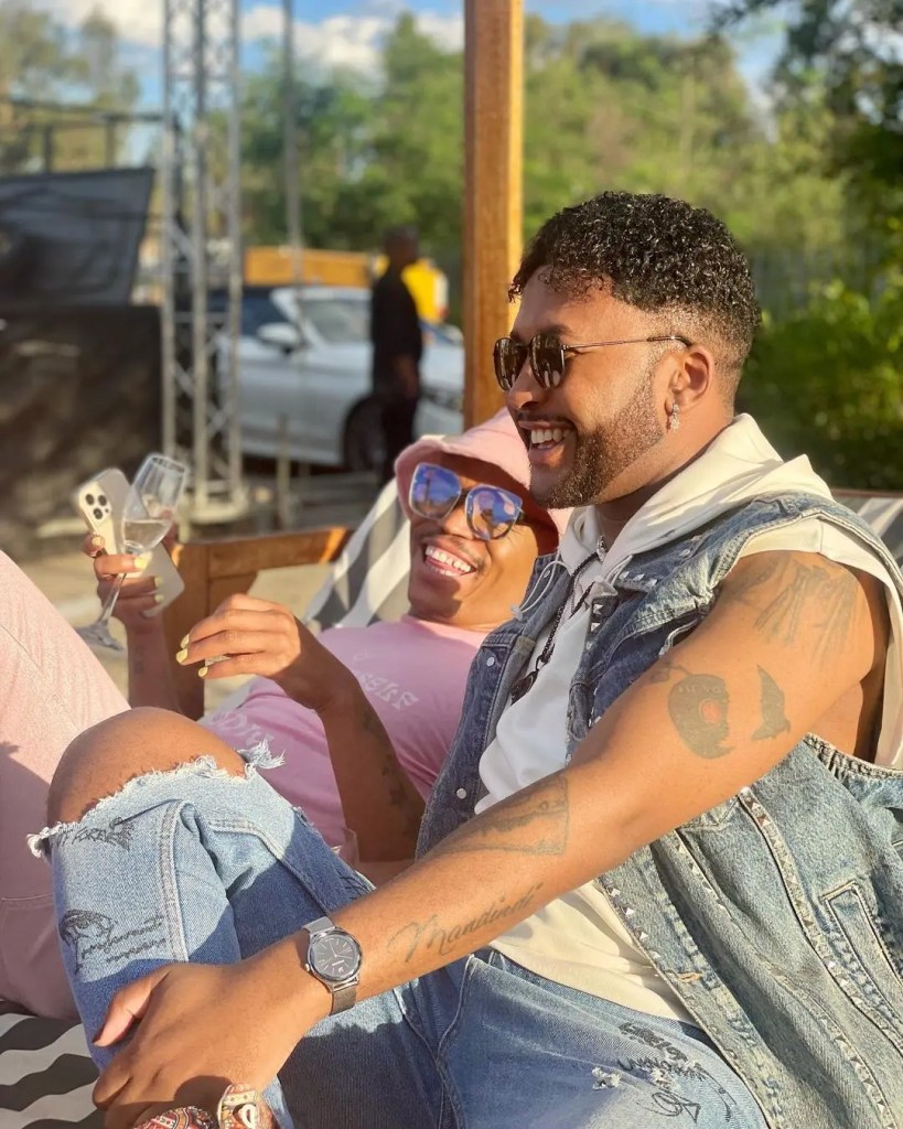 Somizi and Vusi Nova Reunite – Pictures