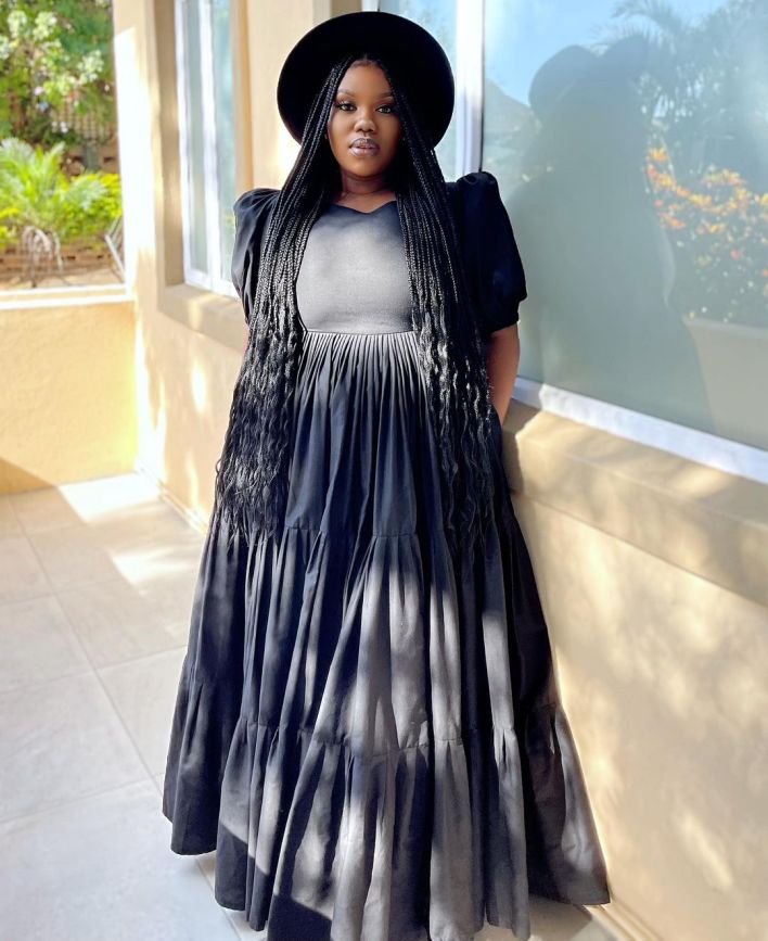 Uzalo actress Gugu Gumede (MaMlambo) spark pregnancy rumours – Photo
