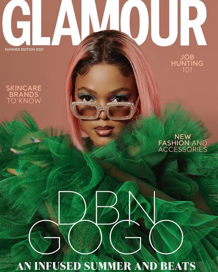 Amapiano star DBN Gogo covers Glamour Magazine – PICS