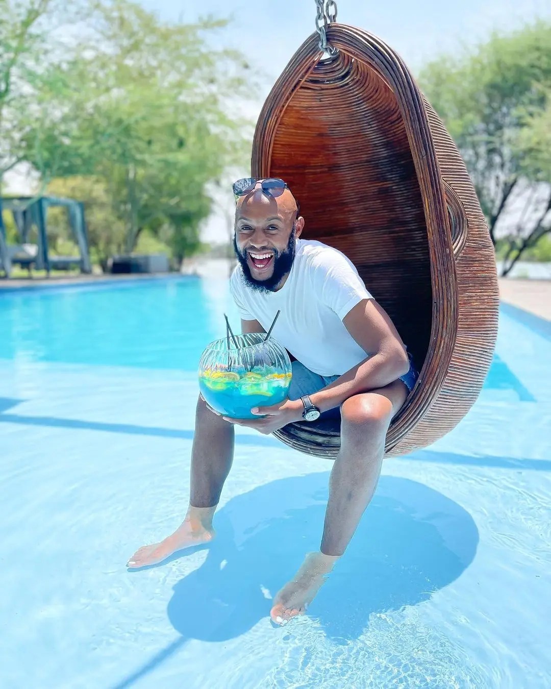 Inside Mohale Motaung’s solo vacation – Photos