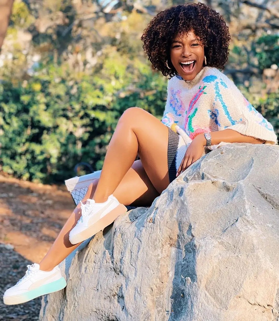 Nomzamo Mbatha hangs out with American TV host Oprah on thanksgiving – Video