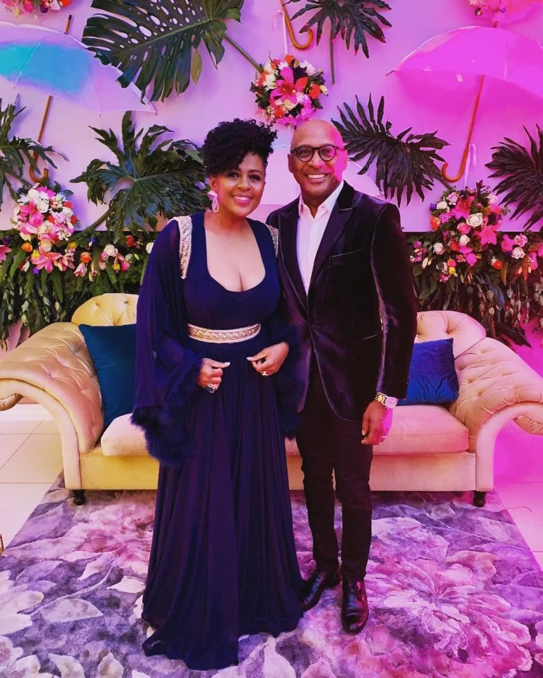 Basetsana And Romeo Kumalo Celebrate Their Wedding Anniversary