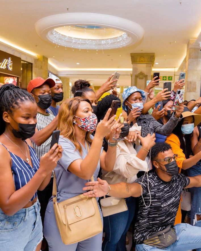 Photos: Inside DJ Zinhle’s Pavilion Mall store launch