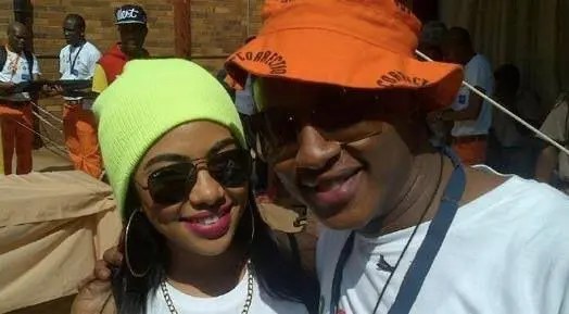 Actress Amanda Du-Pont and Jub Jub head for peace talks