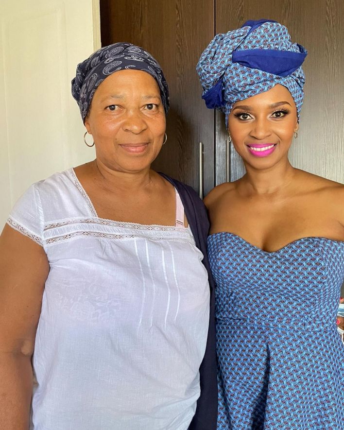 Actress Katlego Danke pens a sweet note as she celebrates her mom’s birthday