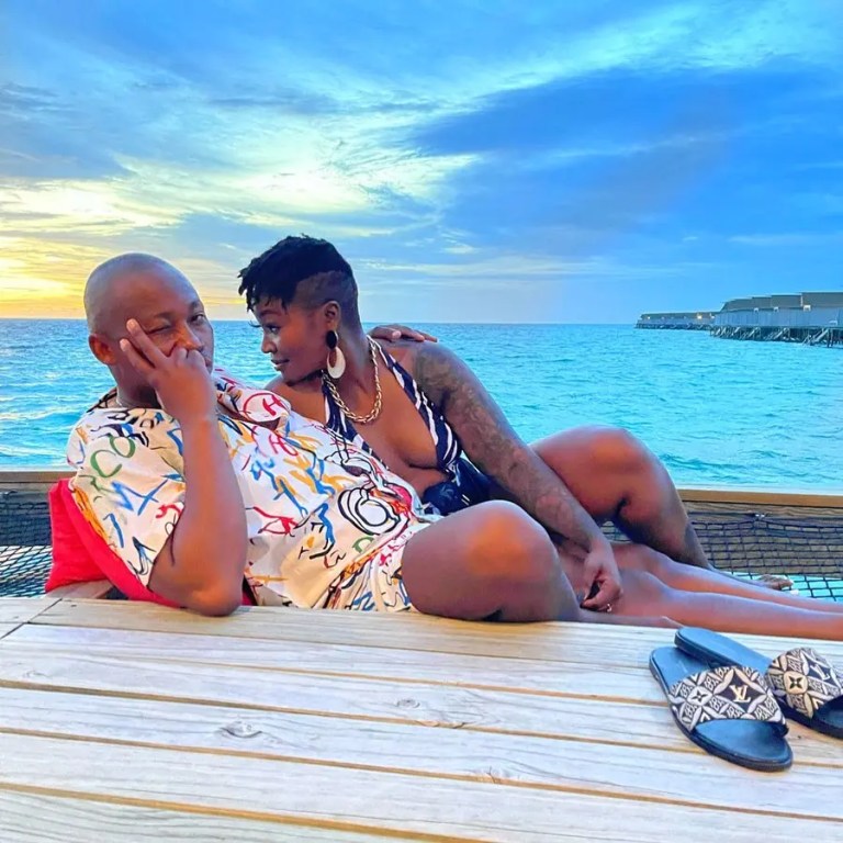 Khuli Chana Sends his beautiful wife Lamiez Holworthy the Sweetest Message