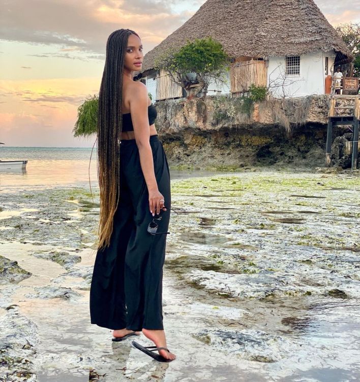 Inside former Miss SA Liesl Laurie’s solo vacation in Zanzibar – Photos