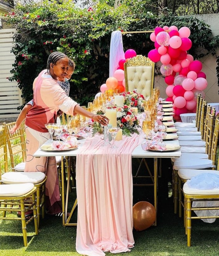Former Skeem Saam actress Pearl Nikolic surprises her helper with a lavish birthday party – Photos