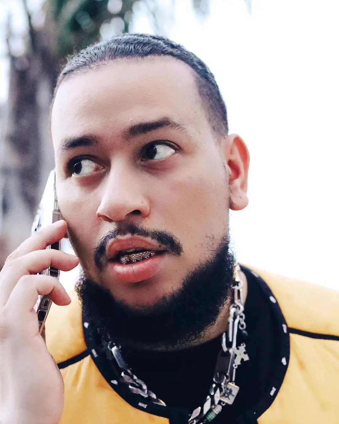 AKA purchases new R75K diamond encrusted set of grills