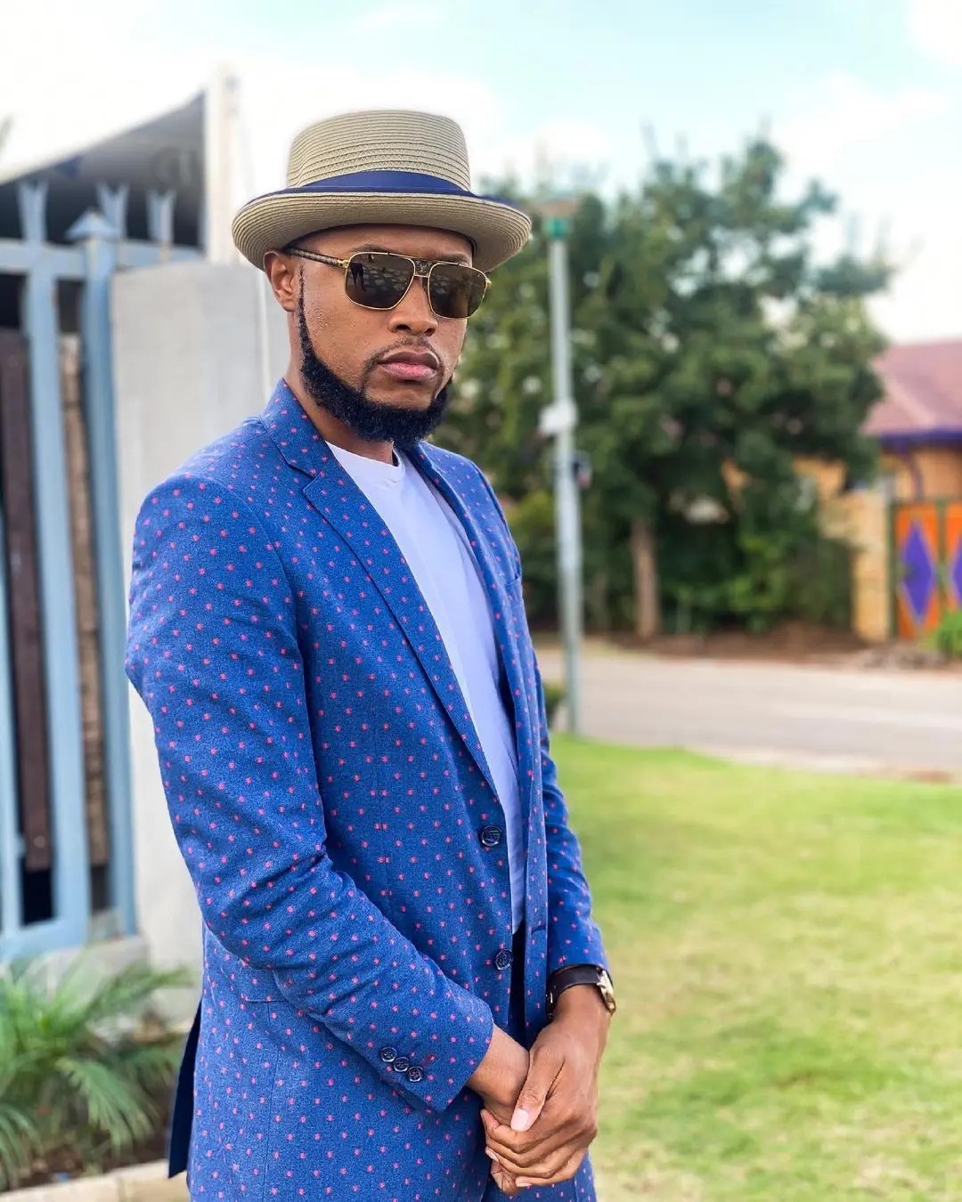 Mohale Motaung hits back at a troll labelling him a Heist