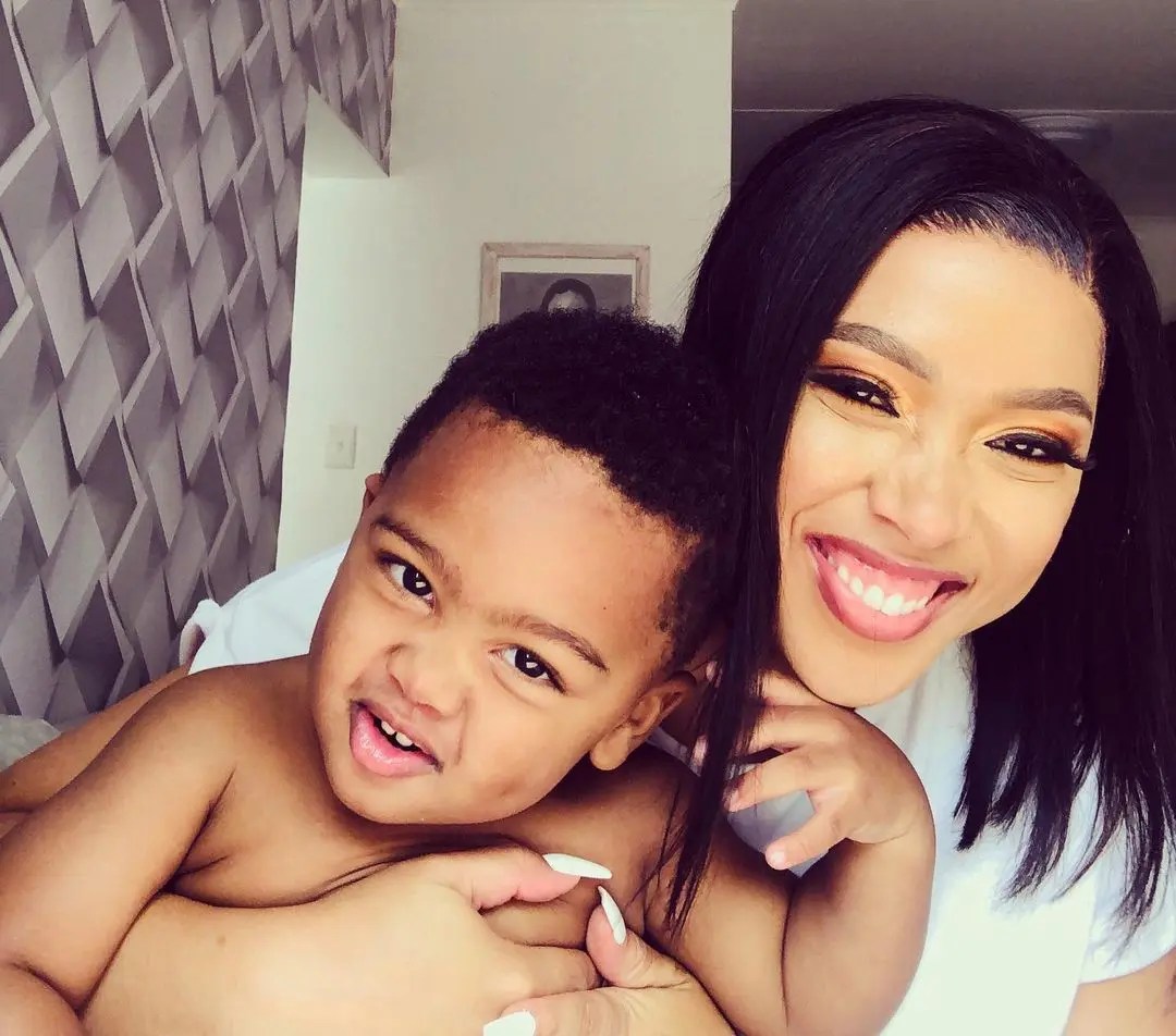 Simz Ngema pens the sweetest message to her son