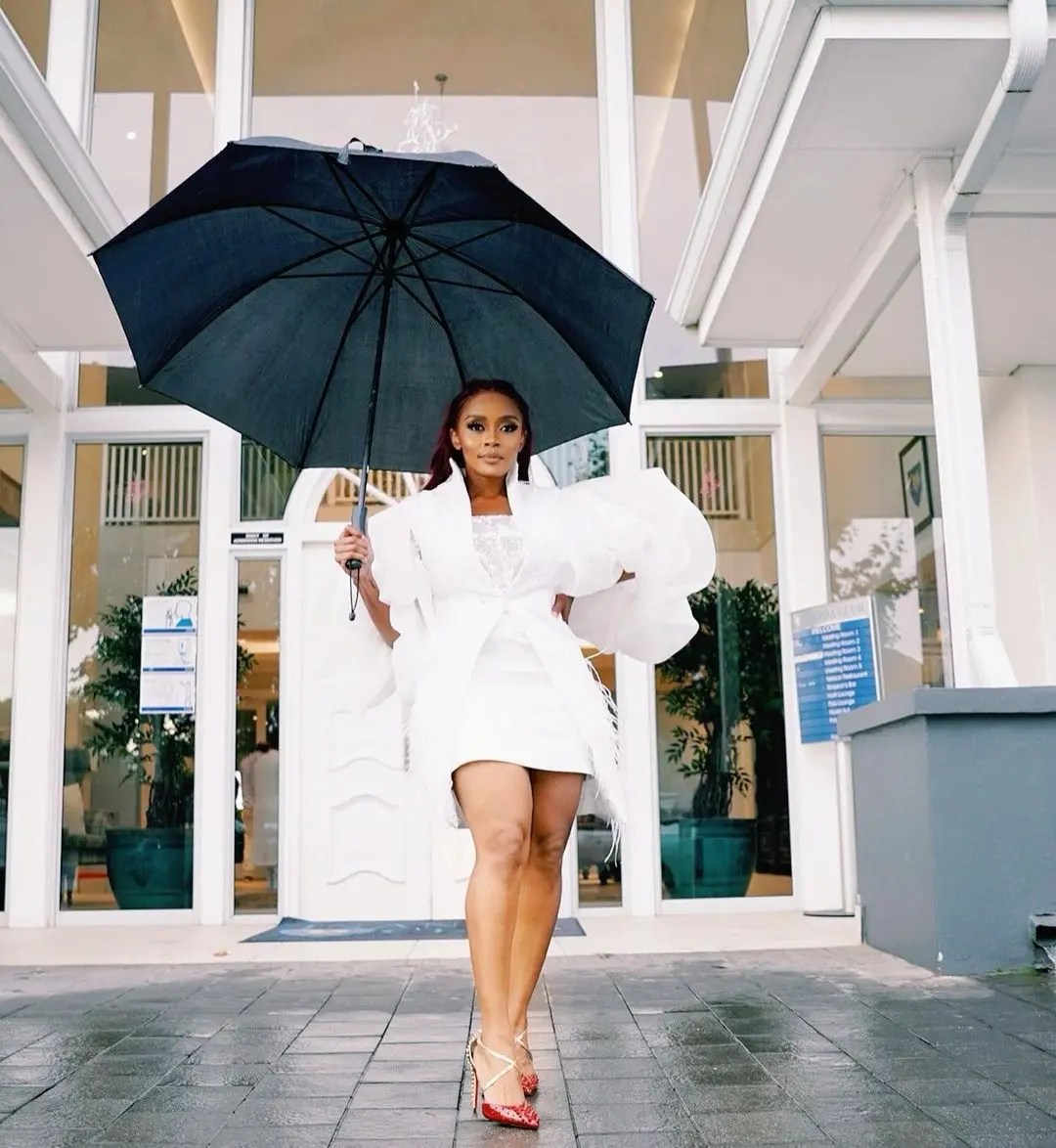 Thembi Seete stuns on True Love magazine cover