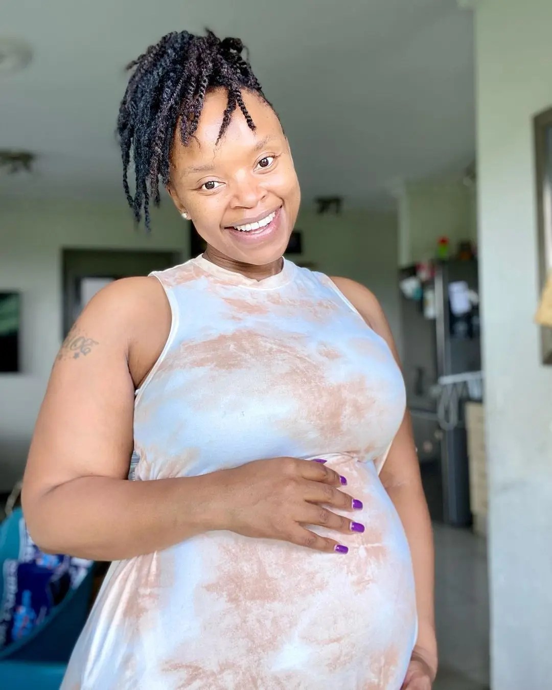 Heavily pregnant Zoleka Mandela speaks on not needing a man in her life