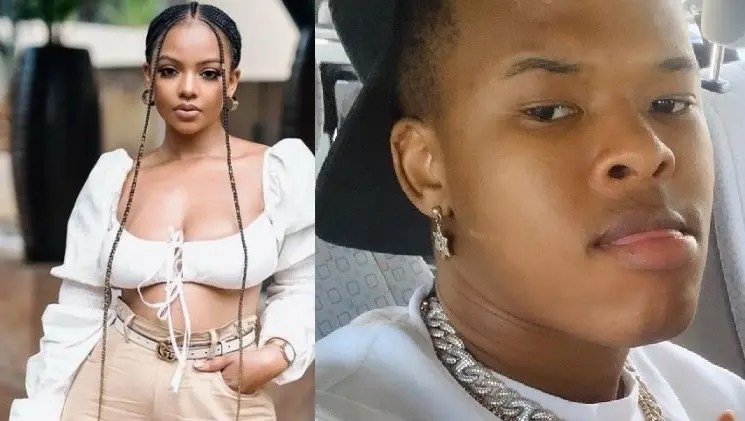 Mihlali Ndamase shoots her shot on her crush, Nasty C