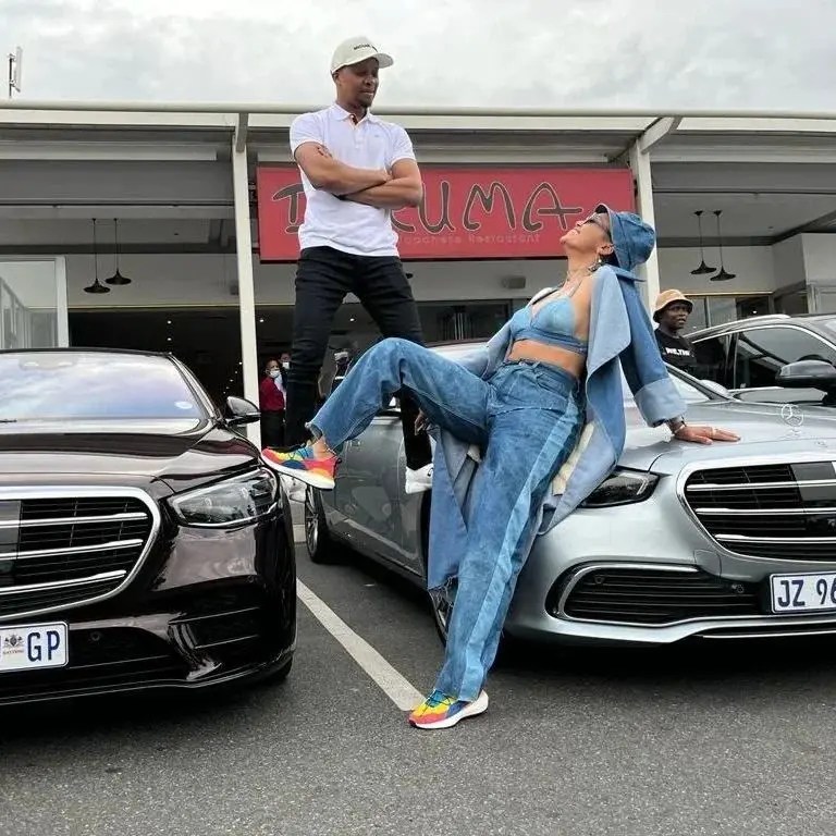 Pearl Thusi ditches Mr. Smeg for Muvhango actor? – Photos