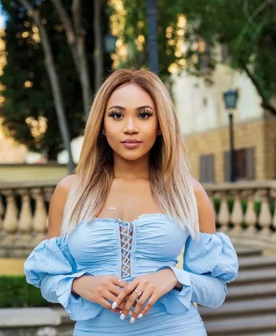 Photo: ‘Pregnant’ Tamia Mpisane hides her baby bump