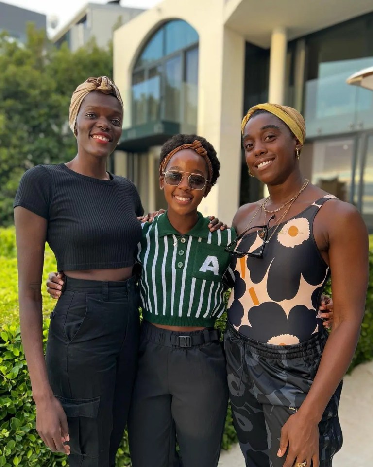 Thuso Mbedu shares beautiful pictures with The Woman King co-stars
