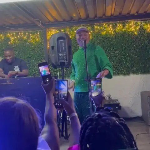 Somizi Mhlongo stole the spotlight from his best friend, Vusi Nova