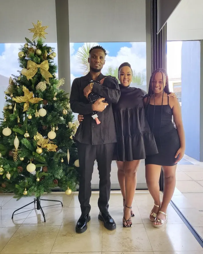 Teko Modise and his sweetheart serve fashion goals