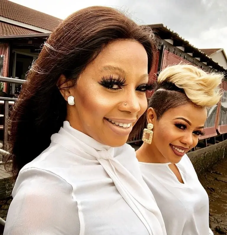 Zandie Khumalo prays for her troubled sister Kelly Khumalo despite fall out