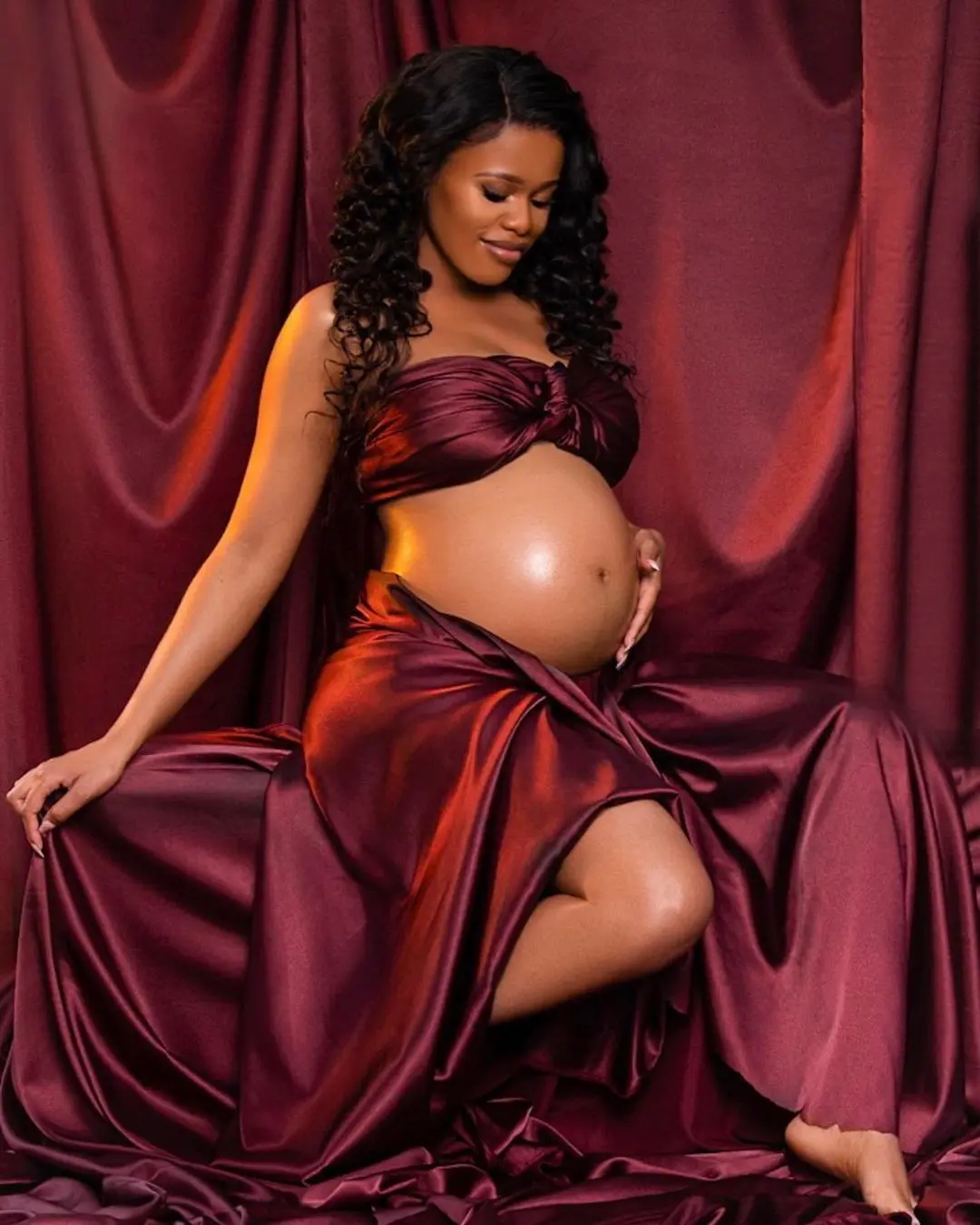 Actress Natasha Thahane is pregnant