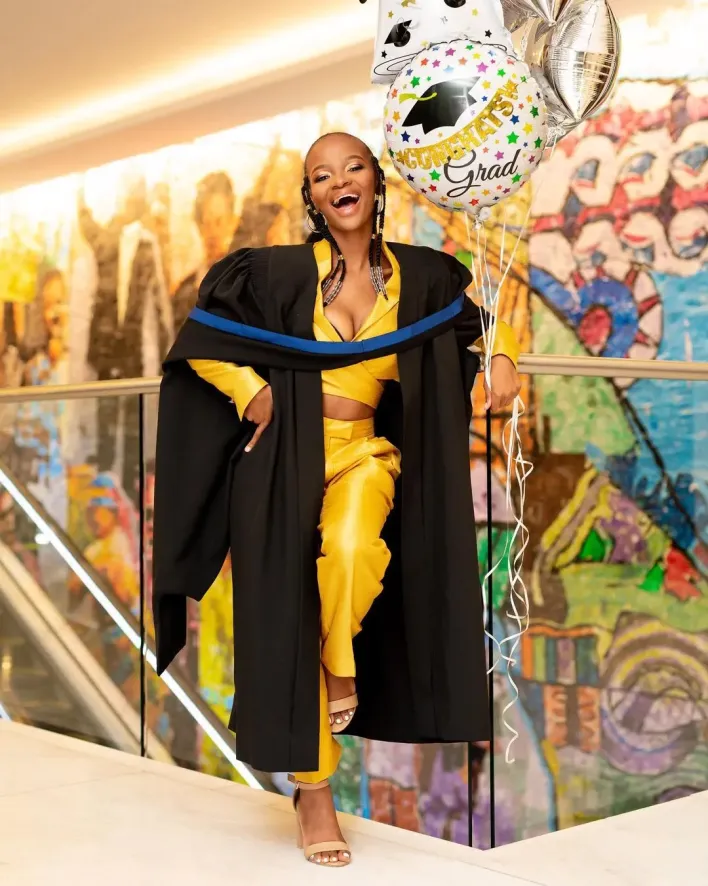 Actress Botlhale Boikanyo bags a degree