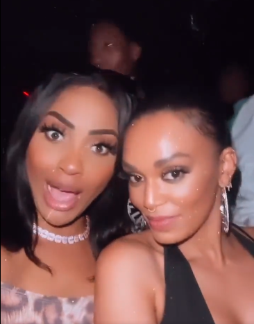 WATCH: More proof Pearl Thusi & DJ Zinhle are no longer together as she hangs out with AKA’s bae, Nadia Nadai