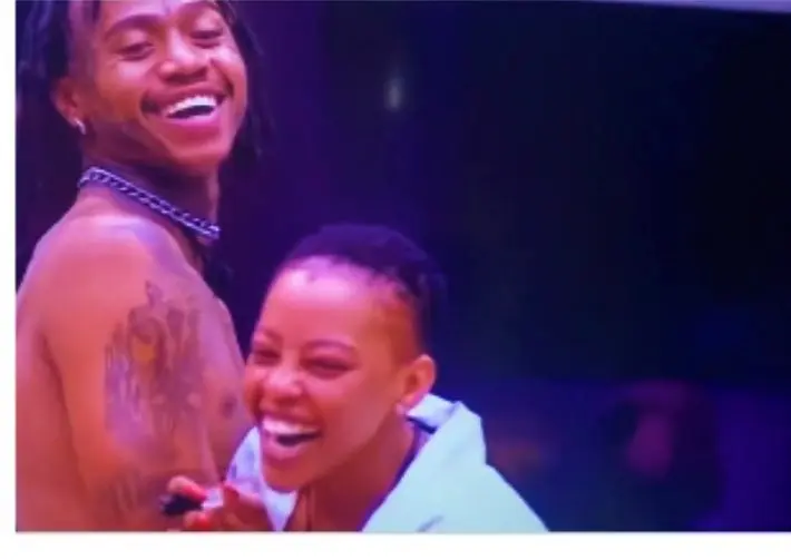 Baby mama fumes as Big Brother Mzansi’s Themba spends more & more time with Mphowabadimo