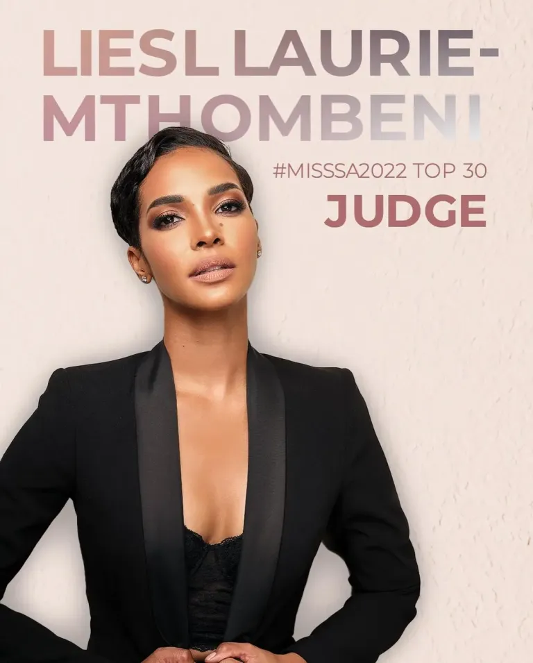 Former Miss SA Liesl Laurie announced as one of the judges for Miss South Africa 2022