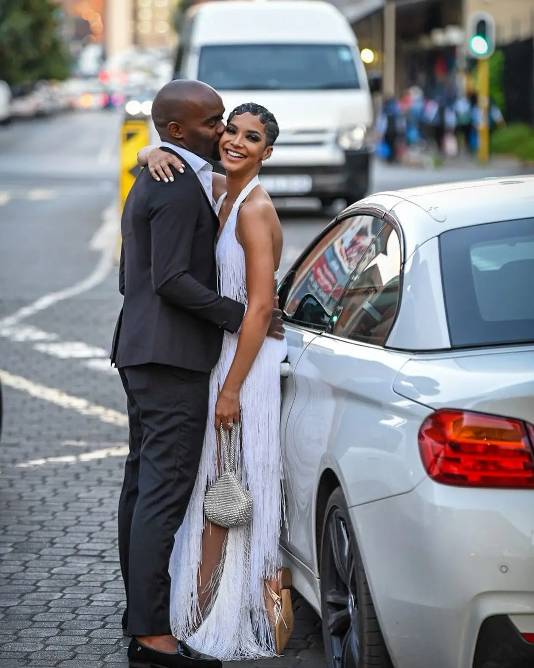 Dr Musa Mthombeni & wife, Liesl Laurie celebrate 9-month wedding anniversary