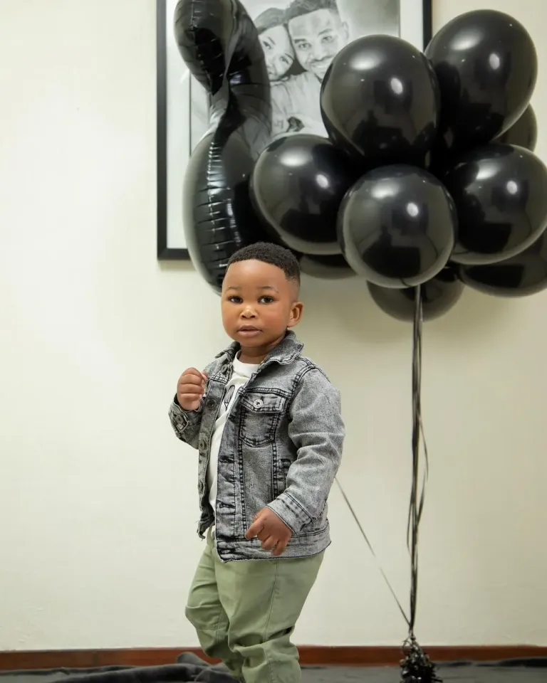 Thomas Gumede and Zola Nombona celebrate son’s 2nd birthday
