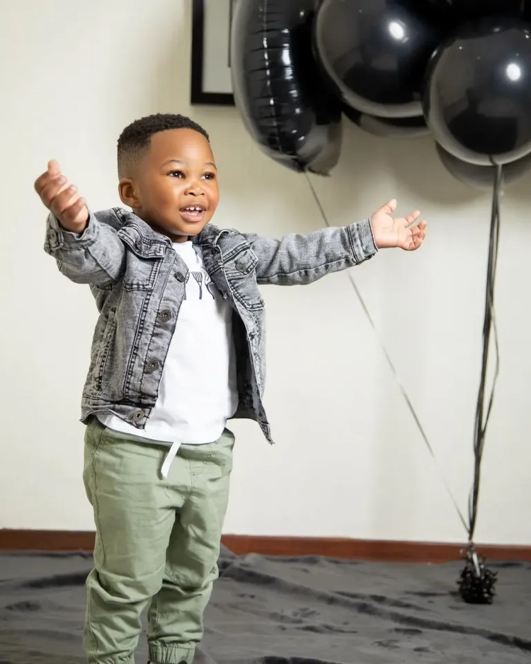 Thomas Gumede and Zola Nombona celebrate son’s 2nd birthday