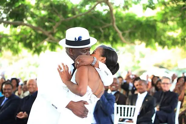 A look back into Police Minister Bheki Cele and his wife, Thembeka Ngcobo’s wedding